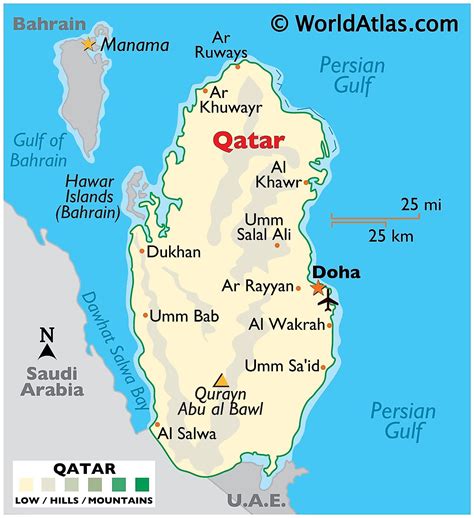 capital of qatar country|Qatar Maps & Facts .